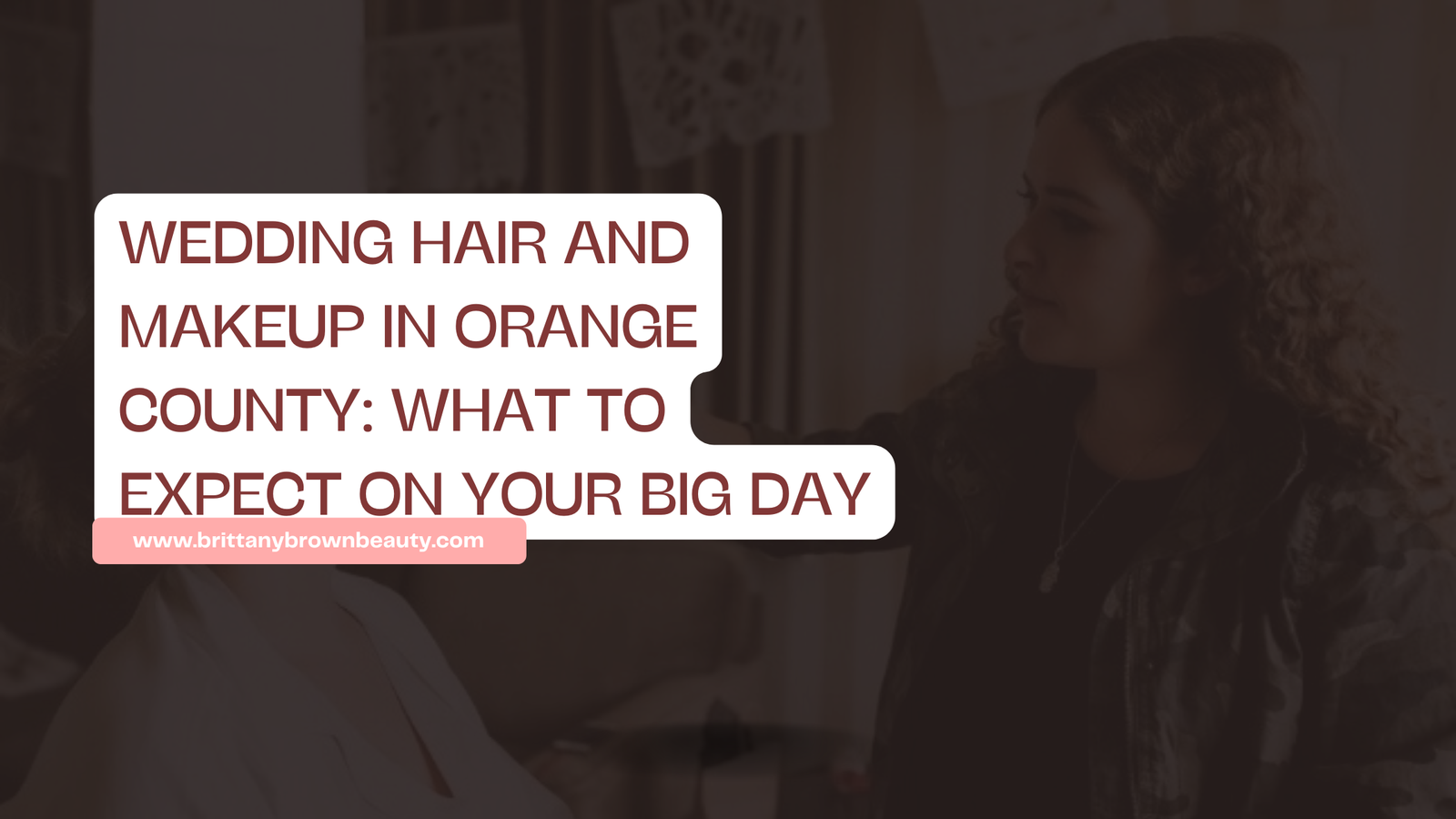 wedding hair and makeup in orange county