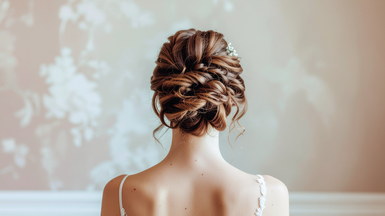 Half Up Half Down Bridal Hair - Brittany Brown Beauty