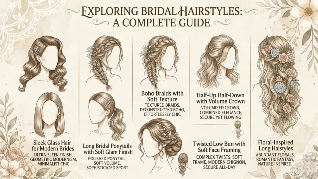 Long Bridal Hairstyles