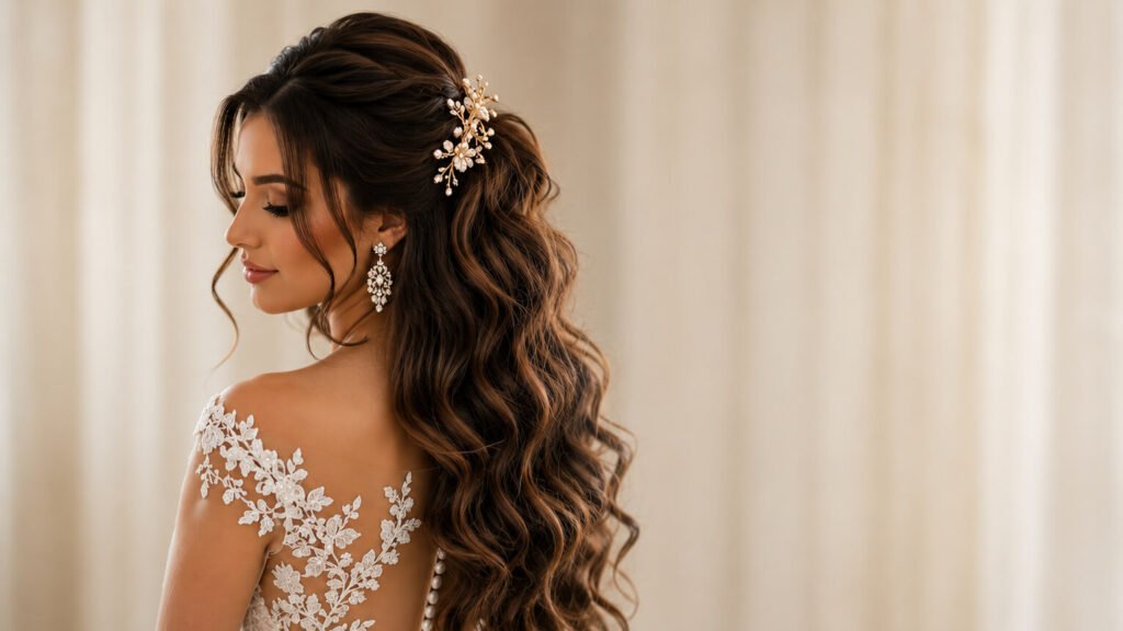 hair extensions for brides