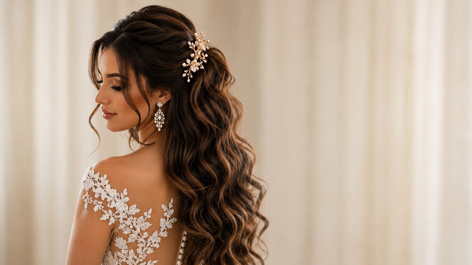 hair extensions for brides