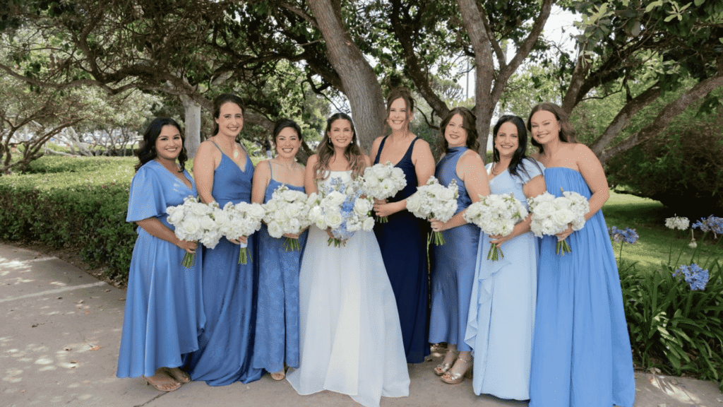 bridal beauty for corona del mar flower streets
